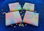 Rainbow Circle in Circle Glycerin Soap