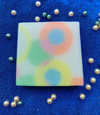 Rainbow Circle in Circle Glycerin Soap