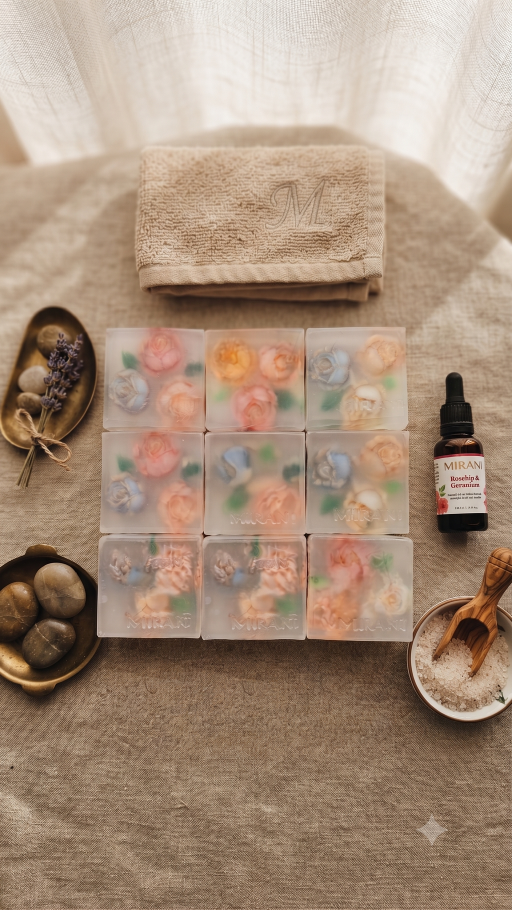 Rose Bouquet Glycerin Soap