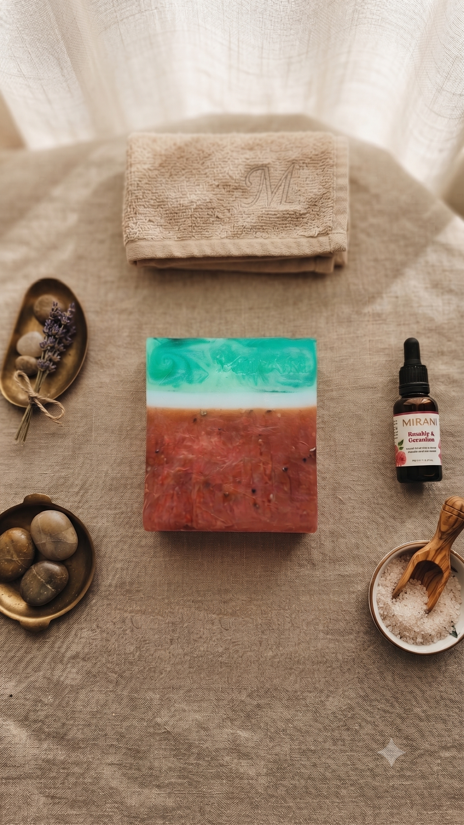 Watermelon Slice Glycerin Soap
