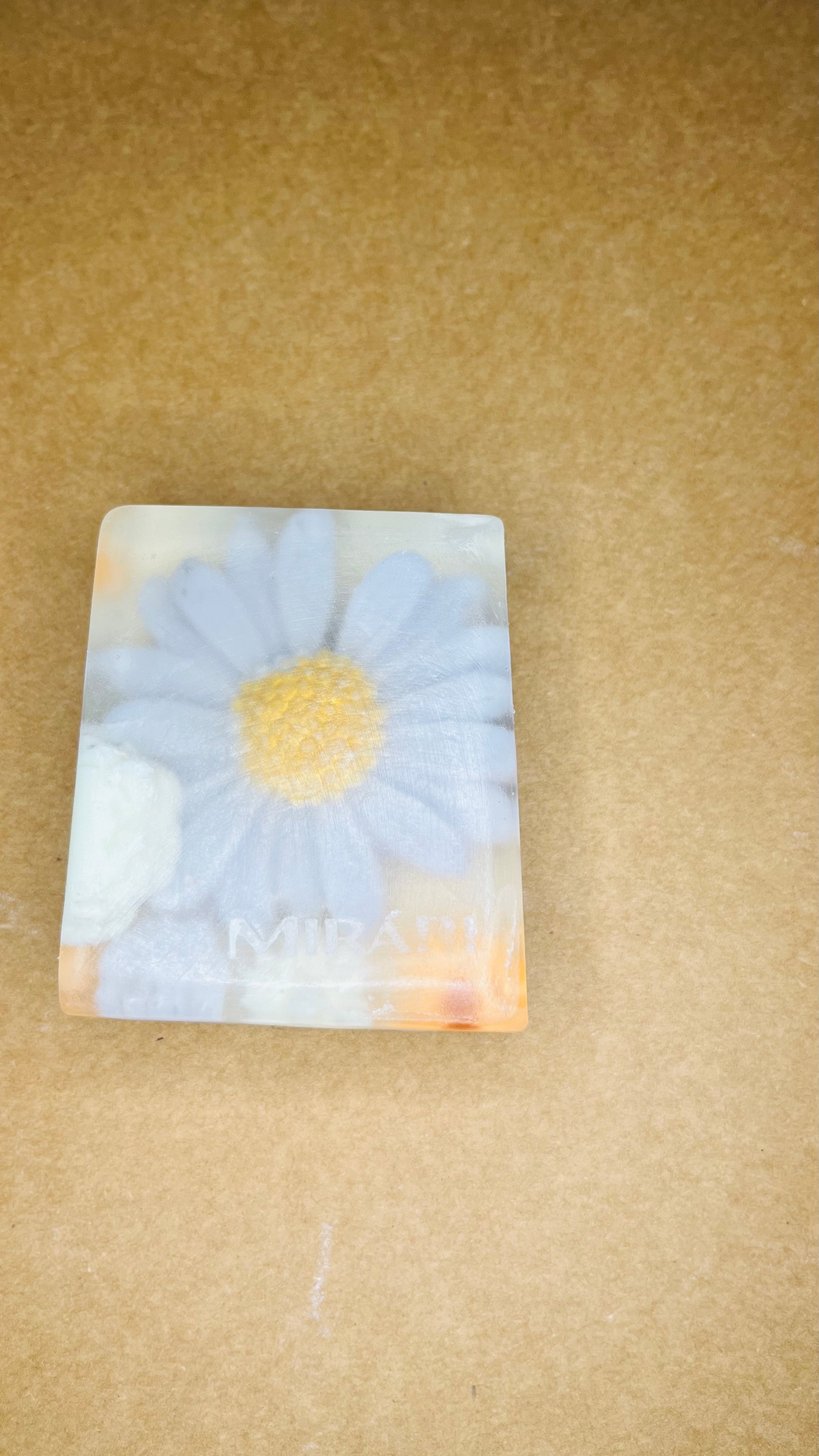 Pastel Daisy Glycerin Soap