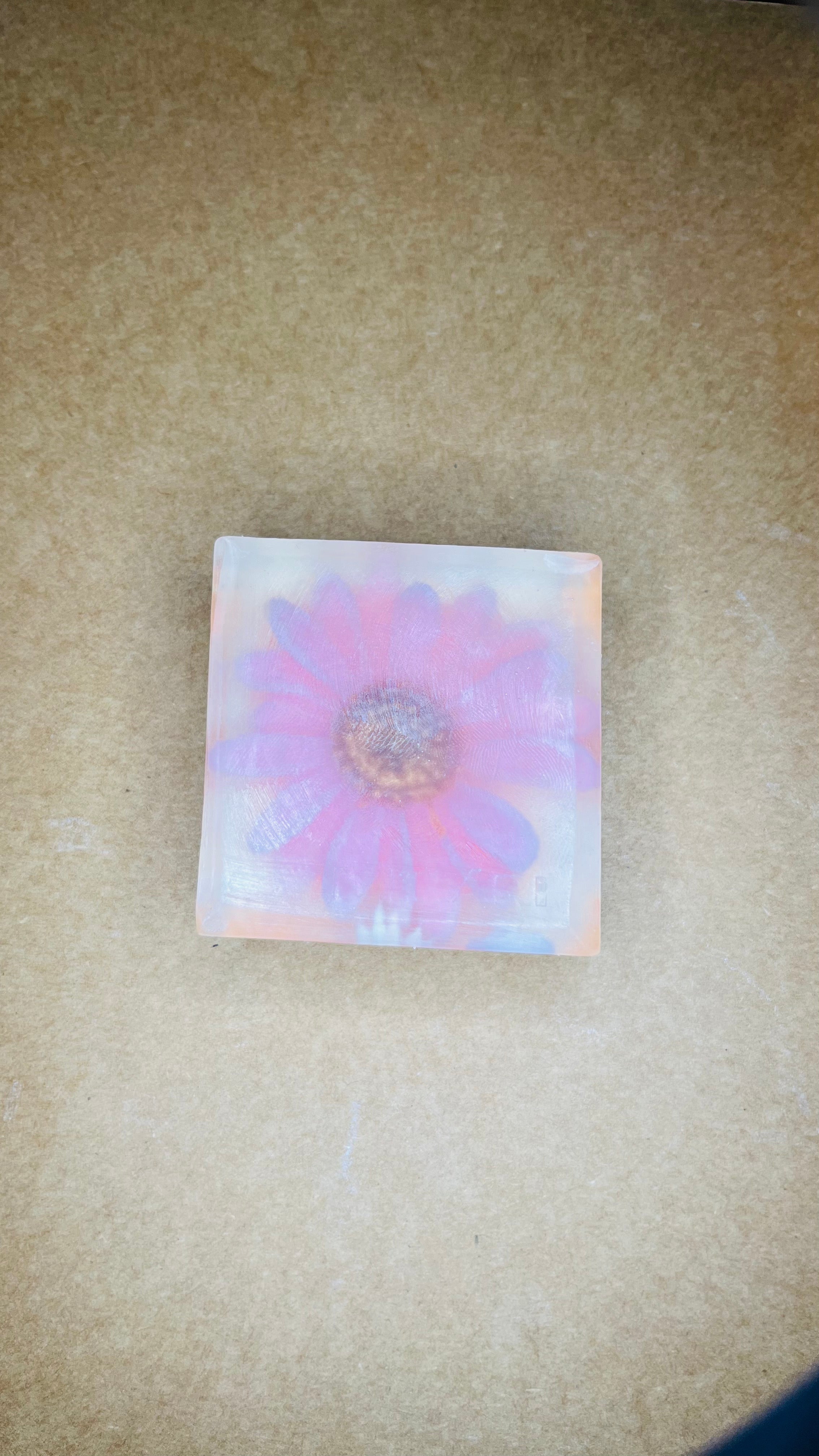 Pastel Daisy Glycerin Soap