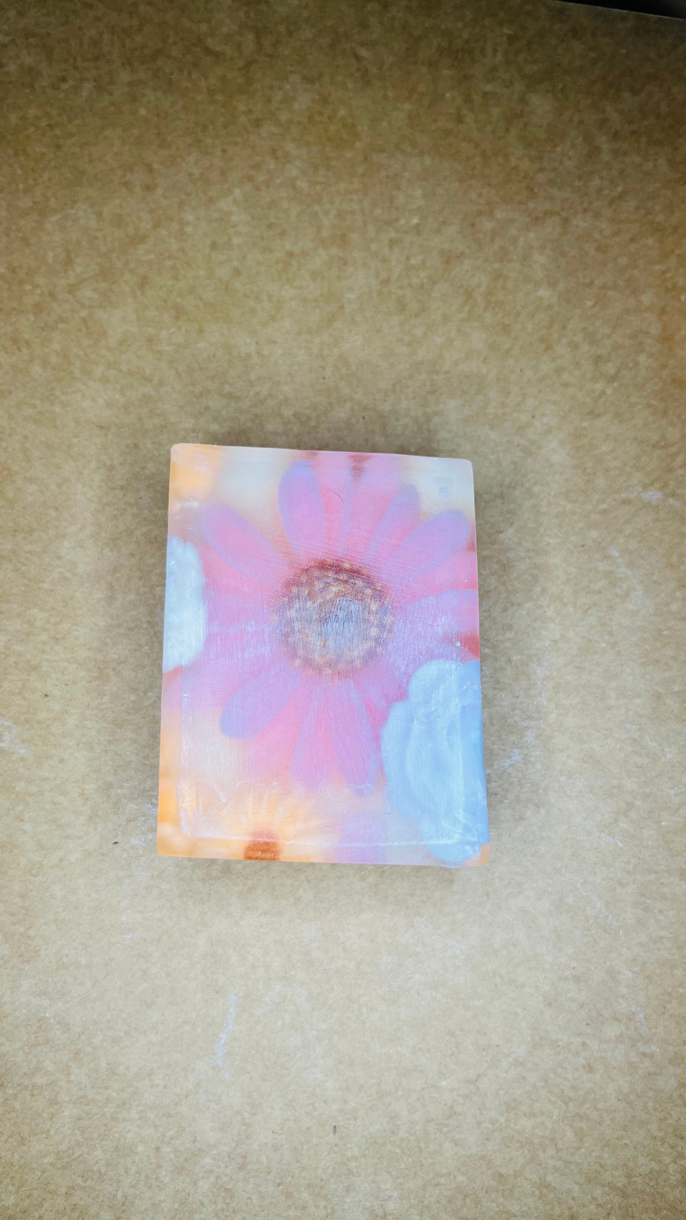 Pastel Daisy Glycerin Soap