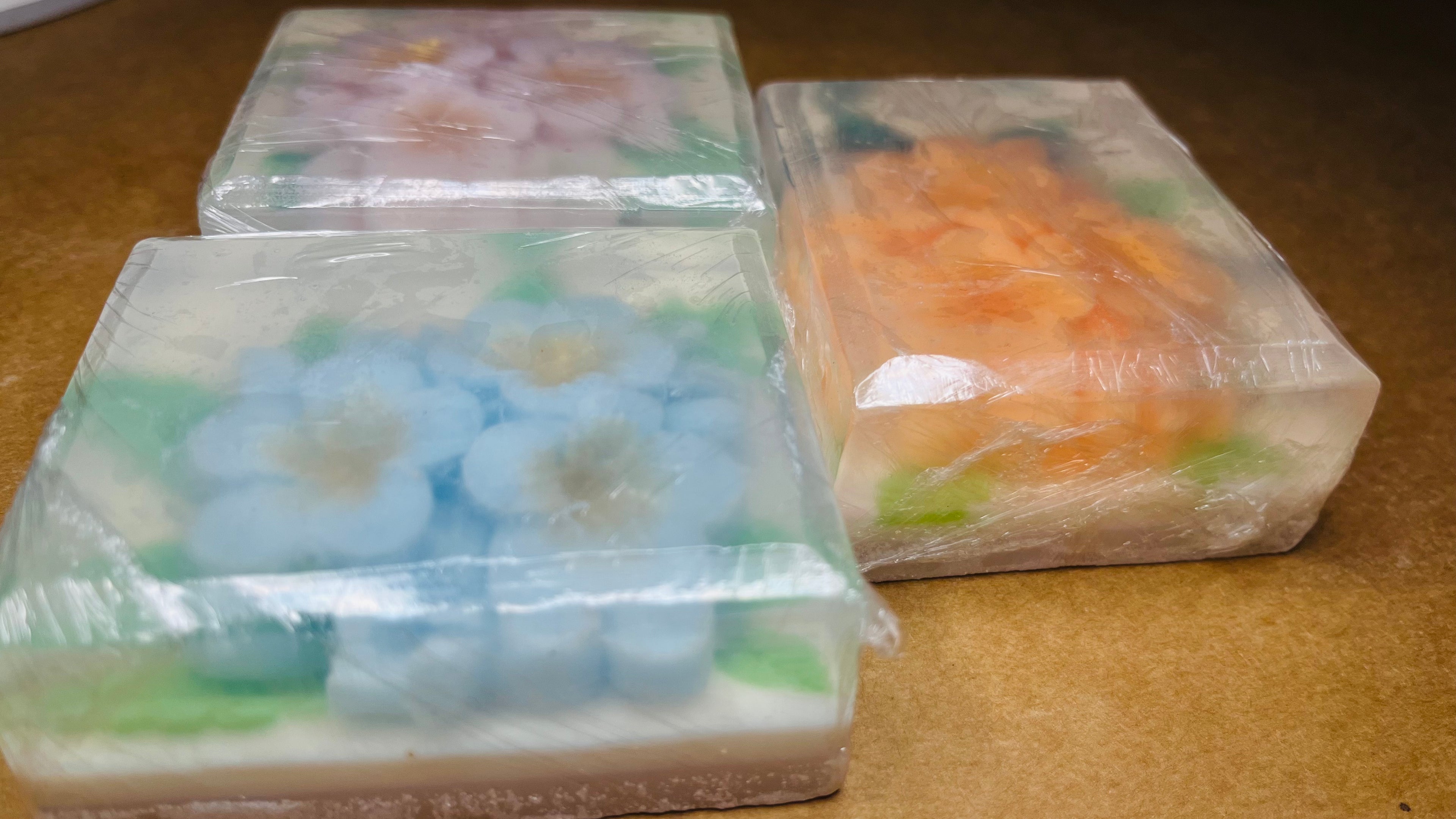 Pastel Daisy Glycerin Soap