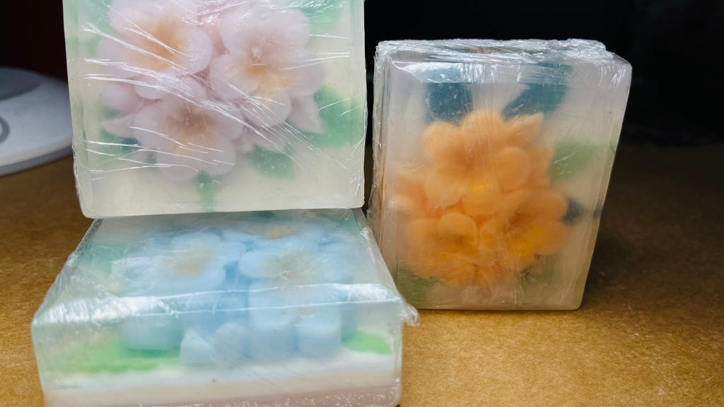 Pastel Daisy Glycerin Soap