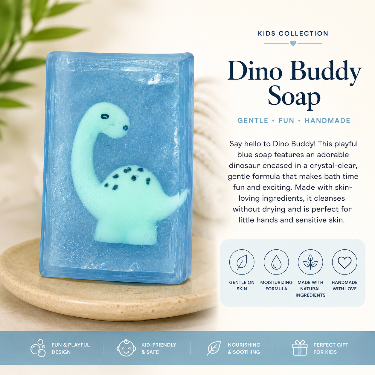 Dino Buddy soap